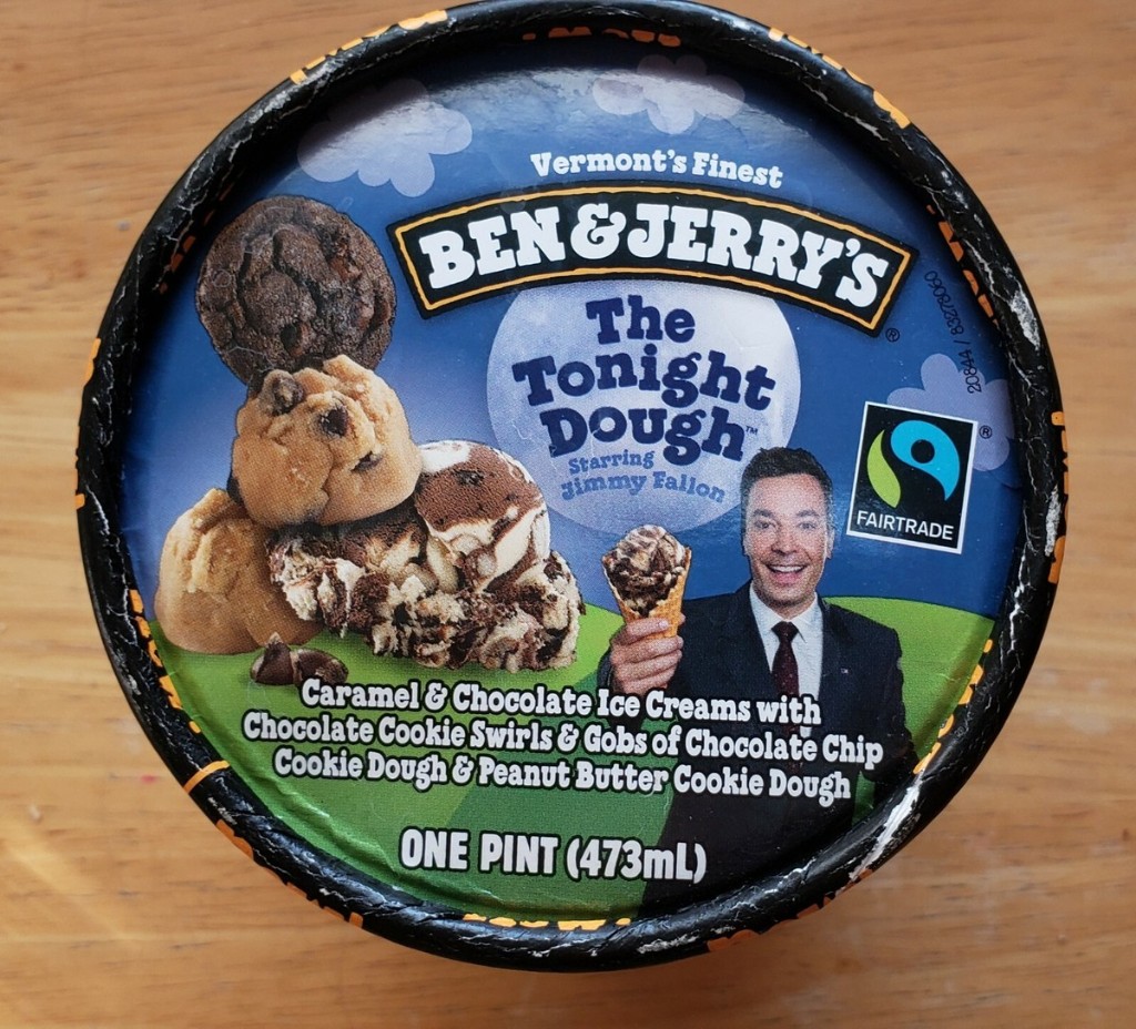 Ben & Jerry's The Tonight Dough ice cream